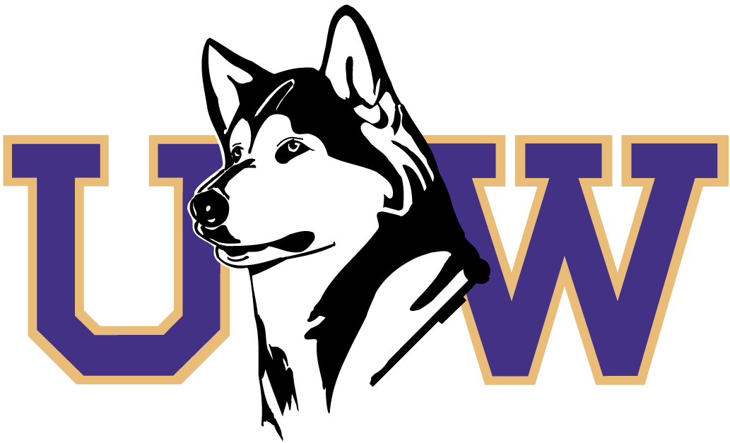 Washington Huskies 1995-2000 Secondary Logo diy iron on heat transfer